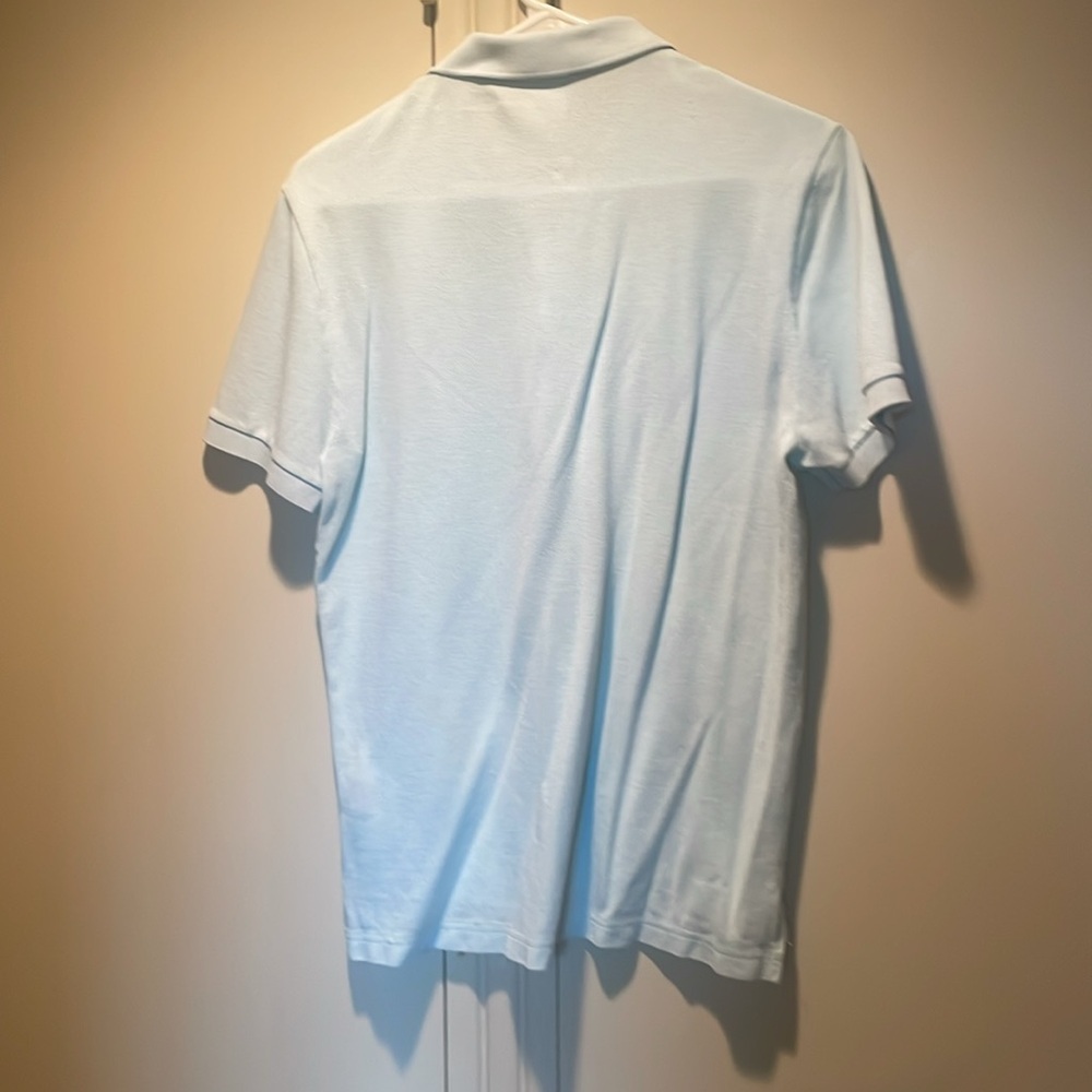 Lacoste Men's Sky Blue Polo Shirt - Picture 3 of 3